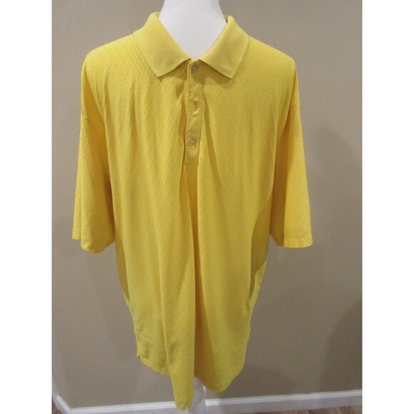 Bright Refreshing Nike Dri Fit Golf Polo Medium Polyester/Spandex - Picture 1 of 2